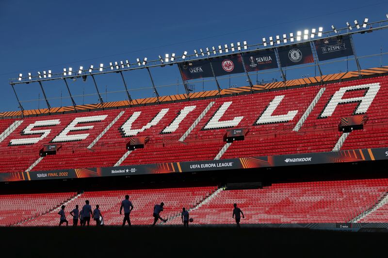 General view of Sevilla's Ramon Sanchez Pizjuan Stadium. Getty