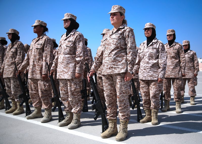 The UN is keen to increase the number of female peacekeepers. 

