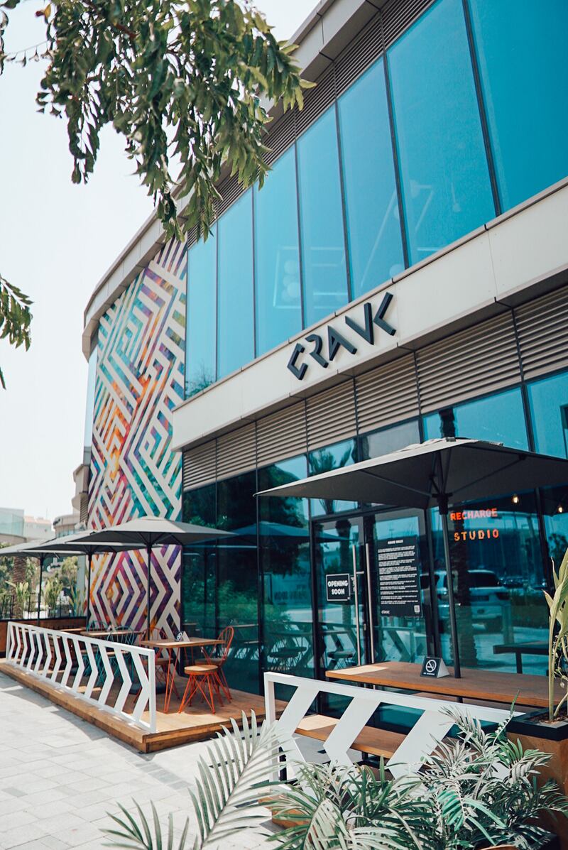 Crank Abu Dhabi opens to the public on Friday, August 27. Photo: Crank