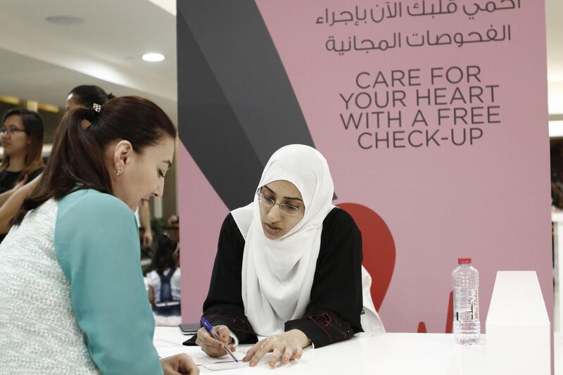Last year, more than 10,000 women participated in the Feel the Beat regional health awareness campaign. Majid Al Futtaim