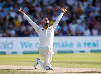 Australia's Nathan Lyon unsuccessfully appeals against England on Day 4 of the third Ashes Test at Headingley. Reuters