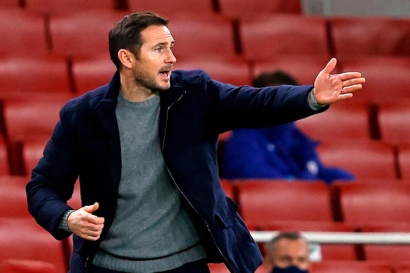 Chelsea manager Frank Lampard. AFP