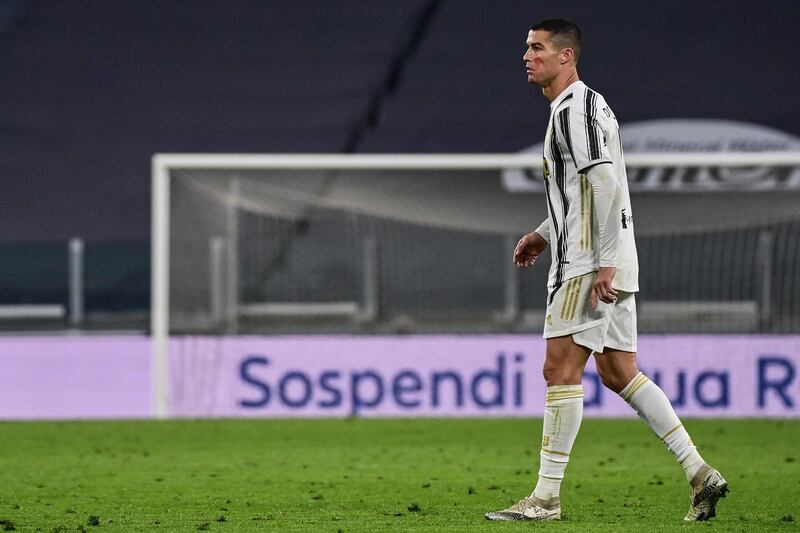Cristiano Ronaldo in action. AFP