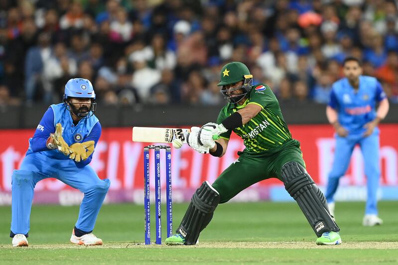 India and Pakistan most recently played each other at the T20 World Cup in Australia in October 2022. Getty