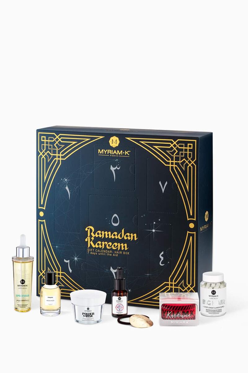Ramadan calendar gift box by Myriam K; Dh725. Photo: ounass.ae