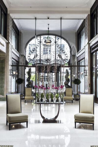 Hotel Gresham Palace, Budapest. Courtesy Four Seasons Grsham Palace