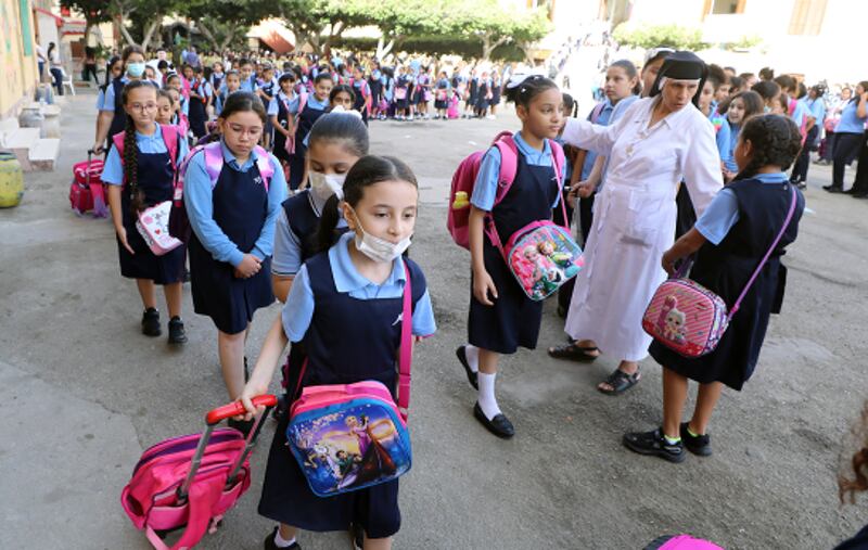 Pupils at Notre Dame School in Cairo and across Egypt are starting their academic terms later this year because, the Ministry of Education says, they will benefit from more of the summer months with their families.
