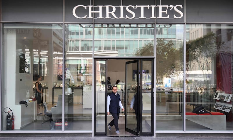 Christie's auction house has an outlet in the Dubai International Financial Centre. AFP