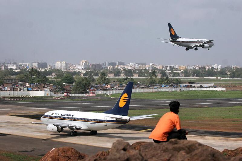 Jet Airways had a consolidated debt of US$1.77 billion at the end of March. Prashanth Vishwanathan/ Bloomberg News
