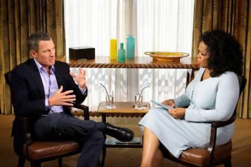 Lance Armstrong's admission of doping to Oprah Winfrey may be our Richard Nixon-David Frost moment of the 21st century.