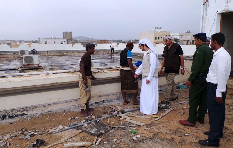 Khalifa bin Zayed Al Nahyan Foundation sends 100 tonnes of food supplies for the Yemenis in the cyclone-struck Socotra Island.