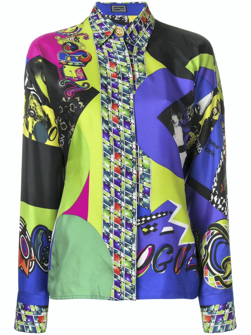 William Vintage unveils Gianni Versace archive on Farfetch. Courtesy Farfetch