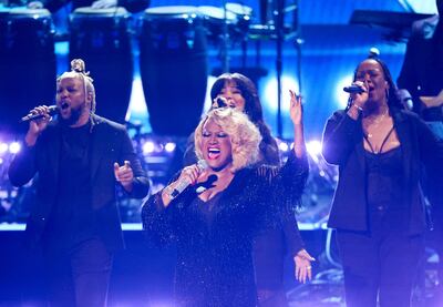 Patti LaBelle honoured the late Tina Turner with a performance of her hit The Best. Reuters