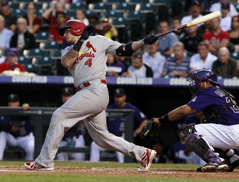 St Louis Cardinals are not the same team without Yadier Molina. David Zalubowski / AP Photo