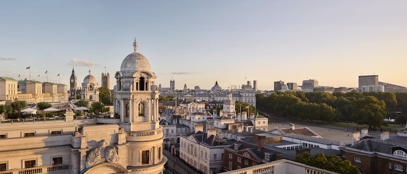 Rooms at Raffles London at The OWO have views over the capital