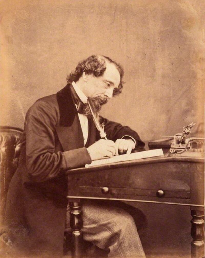 Charles Dickens wrote 'A Christmas Carol' in six weeks in the autumn of 1843.