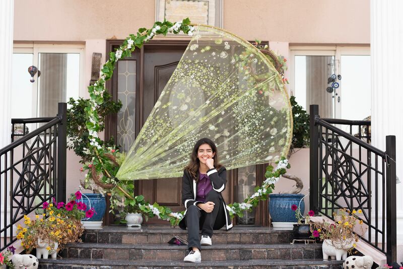 Eeman Syeda won global recognition when she was named as one of the 18 most influential teenagers in the world for her sustainable fashion show. Shruti Jain for The National