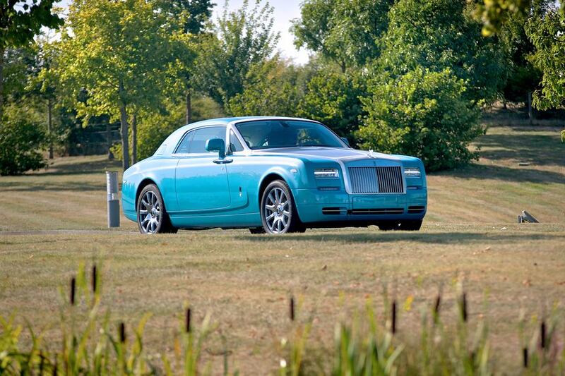 The Ghawwassî Phantom and Phantom Coupe. Photo courtesy Rolls Royce