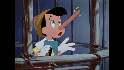 Disney's 'Pinocchio' (1940). Courtesy Disney 