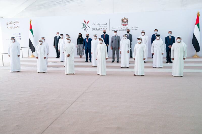 Sheikh Mohammed said work will continue and more projects were in the pipeline.