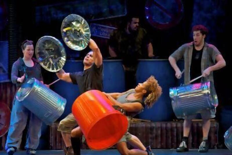 The theatre group Stomp will be performing at Emirates Palace during SummerFest Abu Dhabi. Courtesy Flash