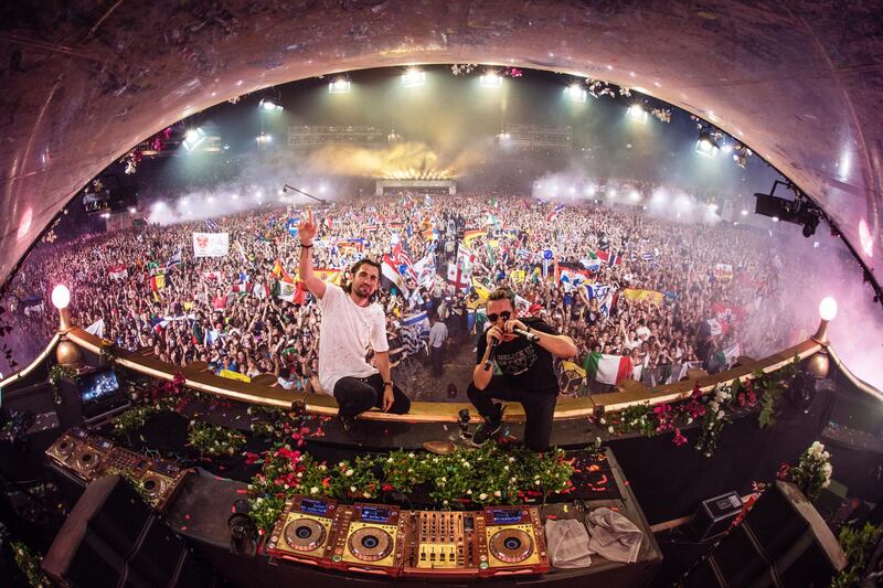 L-R Dimitri Vegas and Like Mike will drop a new festival banger called The Chase. Courtesy: Boy Kortekaas