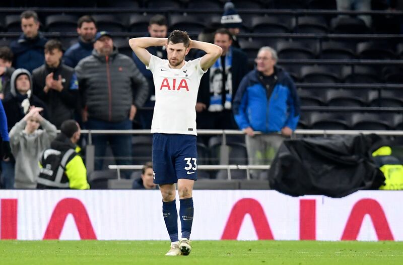 Ben Davies 6 – Looked to make amends for an own goal scored in the reverse fixture at Stamford Bridge but the defender repeatedly failed to stay goal-side against Lukaku, and he was lucky that the Belgian forward could not punish his mistakes. EPA