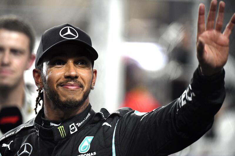Lewis Hamilton has been with the Mercedes F1 team since 2013. EPA