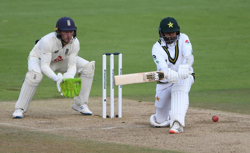 Pakistan's Azhar Ali hit a century as Pakistan were bowled out for 273 on Sunday. Reuters