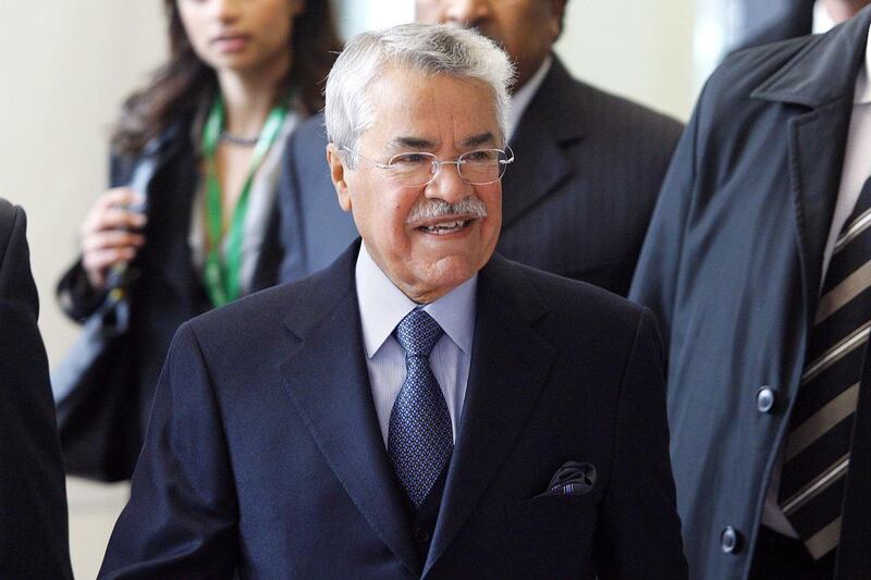 Ali Al Naimi says there is zero chance that outside countries will join in on oil production cuts. Dieter Nagl / AFP
