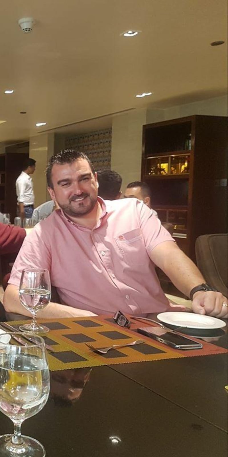 Dubai resident Ryan Storrie is believed to have died from coronavirus while visiting friends and family back home in Scotland. Courtesy: The Storrie family