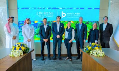 KBW Ventures portfolio company Blue Planet Ecosystems signs two agreements with TRSDC. Photo: KBW Group of Companies