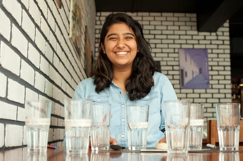 Garvita Gulhati is the founder of the Why Waste? foundation and app, and has been recognised as a Global Changemaker and an Ashoka Youth Changemaker. Photo: Garvita Gulhati
