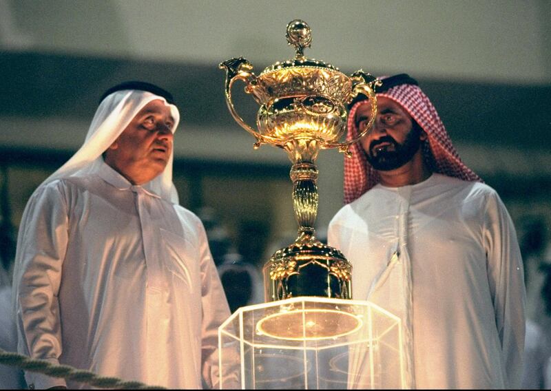 28 Mar 1999:  The Dubai World Cup in Dubai, United Arab Emirates. \ Mandatory Credit: Julian Herbert /Allsport