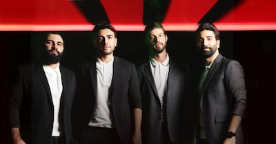 Lebanese band Adonis formed in 2011. Courtesy Cultural Foundation 