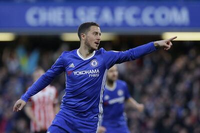 Eden Hazard set to be key to Chelsea's title defence. Alastair Grant / AP Photo