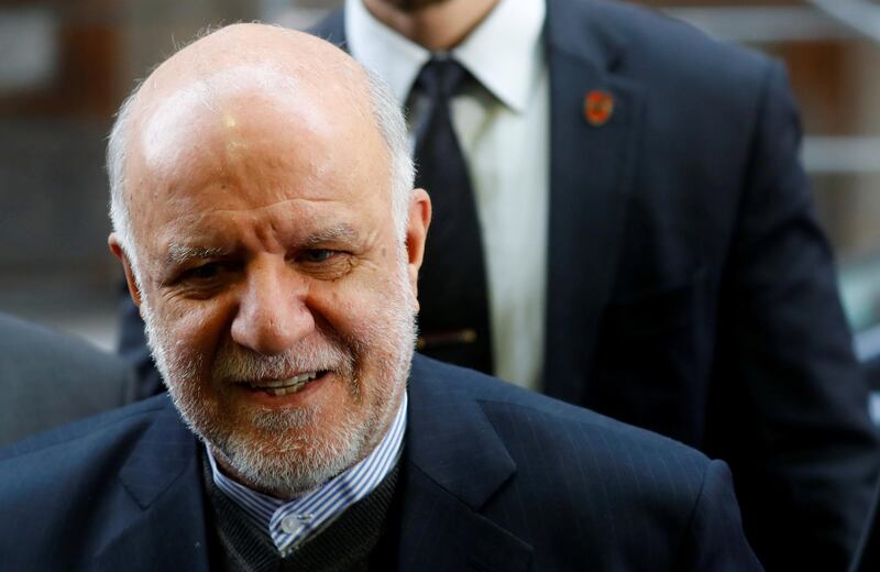 FILE PHOTO: Iran's Oil Minister Bijan Zanganeh arrives at the OPEC headquarters in Vienna, Austria December 6, 2019. REUTERS/Leonhard Foeger/File Photo