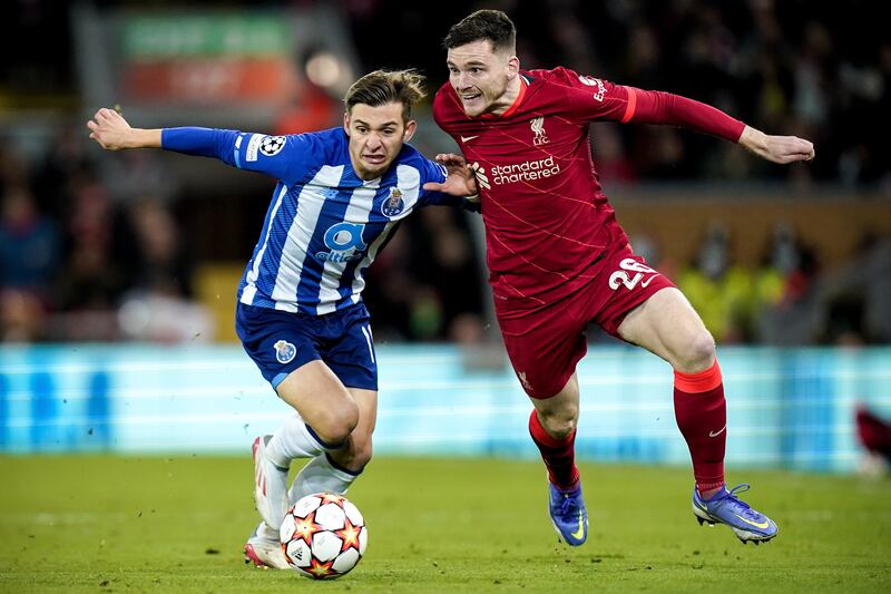 SUBS: Andrew Robertson - 7: The Scot joined the action in the 63rd minute for Tsimikas and attacked the game as if determined to let everyone know that he is the first-choice left back. EPA