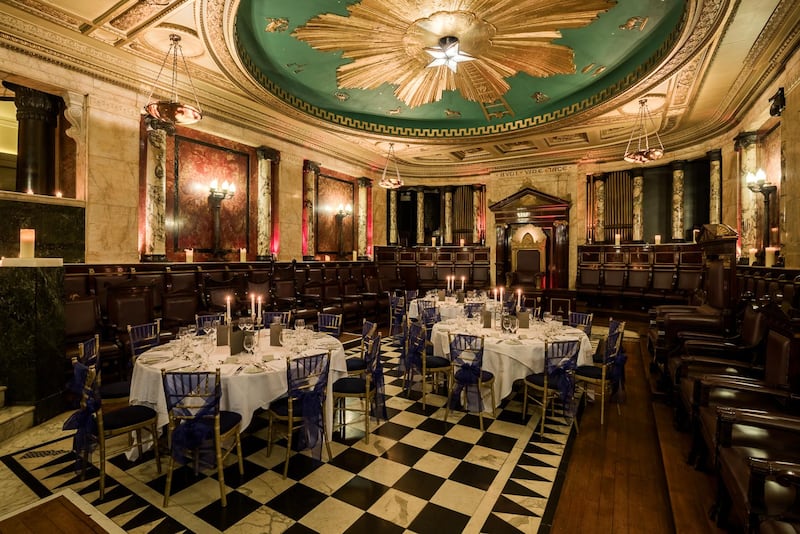 The Masonic Temple is used for special events.