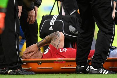 A 'serious' injury to Antony was the only sour note in Manchester United's win over Chelsea. AFP