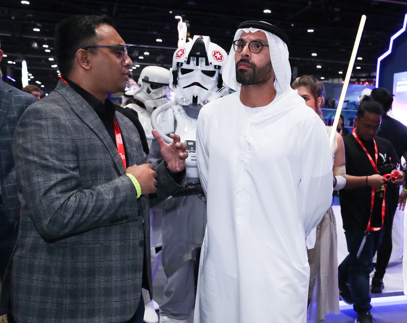 Mohamed Al Mubarak, chairman of the Department of Culture and Tourism Abu Dhabi, at MEFCC