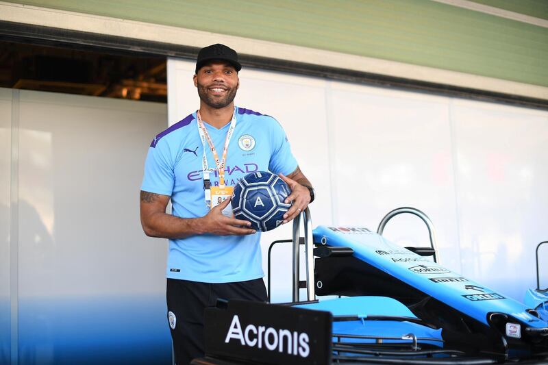 Manchester City's Joleon Lescott. Photo by Evgeniy Safronov