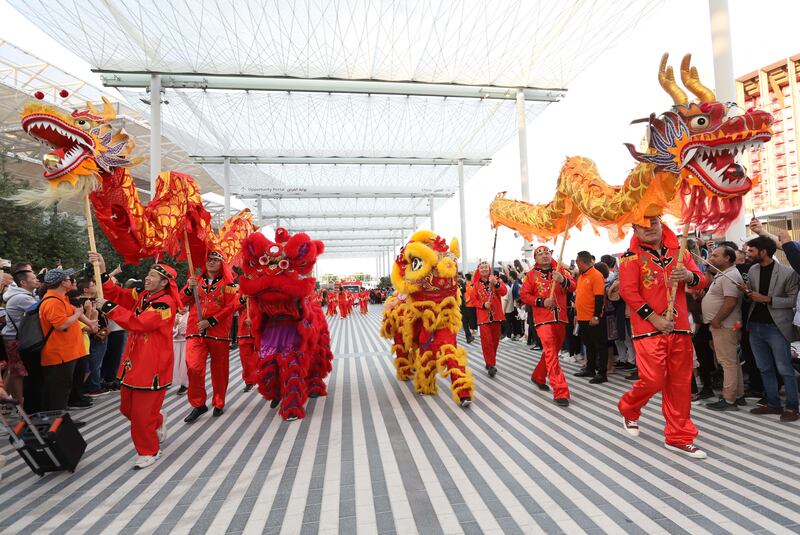 Lunar New Year begins on Sunday January 22, but celebrations at Expo City begin the day before with the dragon dancers traditionally a part of Chinese celebrations. 