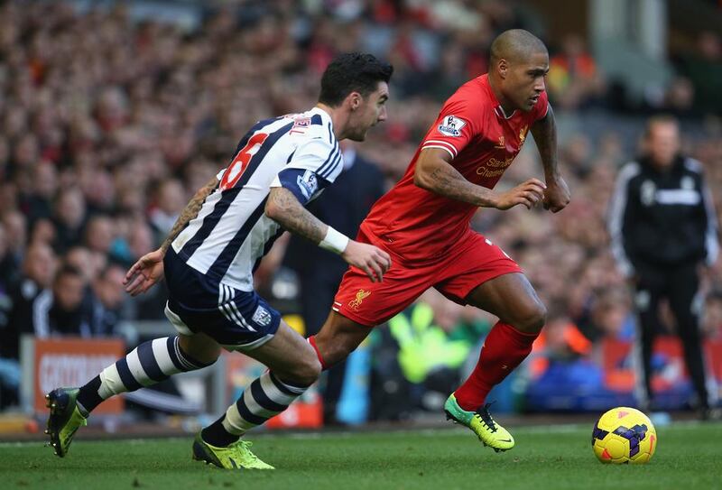 Glen Johnson has appeared in 17 Premier League games with Liverpool this season. He will be out of contract in the summer. Clive Brunskill / Getty Images