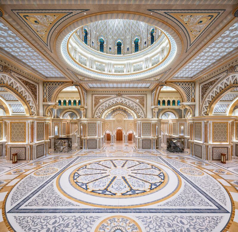 The architectural marvel of the Great Hall - Qasr Al Watan. Photo: Qasr Al Watan