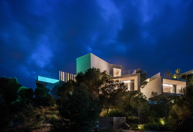 The three bedroom villa is inspired by contemporary Bauhaus principles. Photo: Sotheby's International Realty