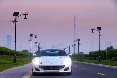 The Ferrari Portofino lies at the GT end of the market. Courtesy Ferrari