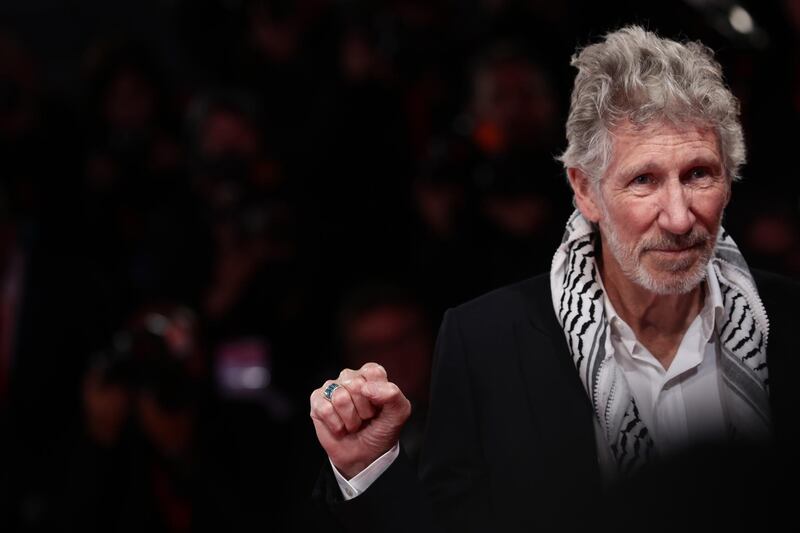 VENICE, ITALY - SEPTEMBER 06: Roger Waters walks the red carpet ahead of the "Roger Waters Us + Them" screening during the 76th Venice Film Festival at Sala Grande on September 06, 2019 in Venice, Italy.   (Photo by Vittorio Zunino Celotto/Getty Images)