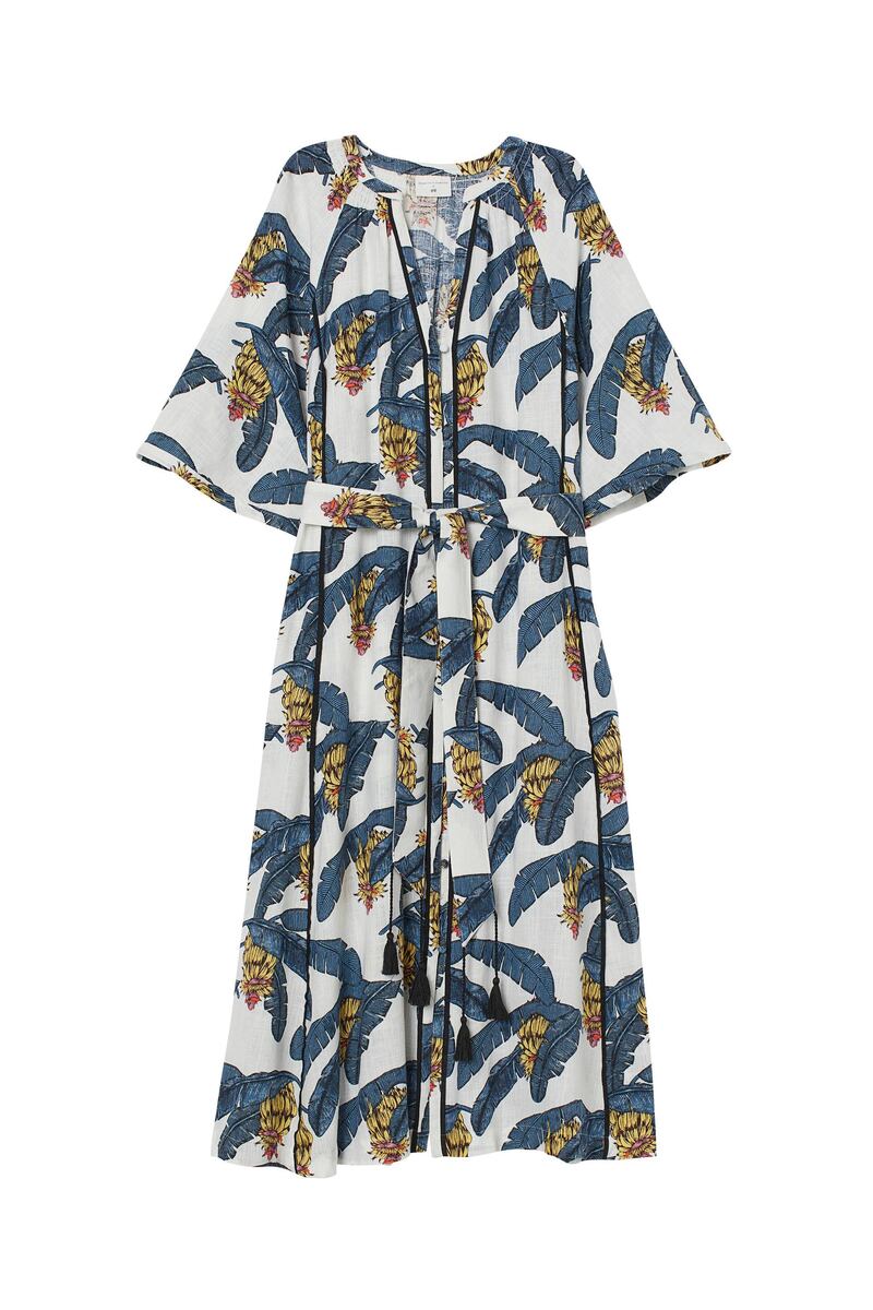 Tropical prints from the Desmond & Dempsey x H&M collection. H&M