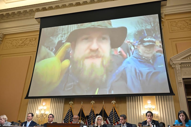 Many of those arrested for their participation in the attack on the Capitol said in court that they were there at the behest of Mr Trump. AFP